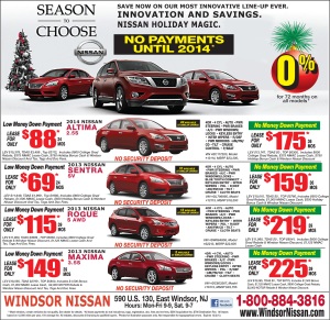 Windsor Nissan Holiday Sale